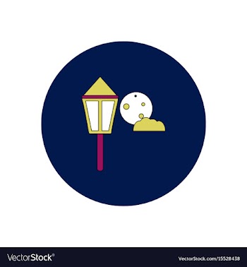 In flat design halloween icon vector image