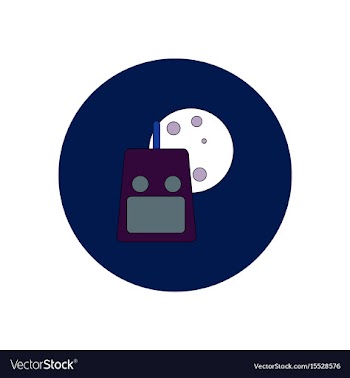 In flat design halloween icon vector image