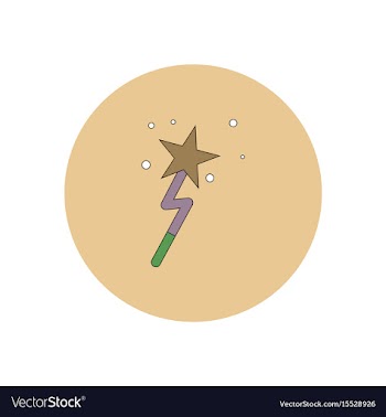 In flat design halloween icon vector image