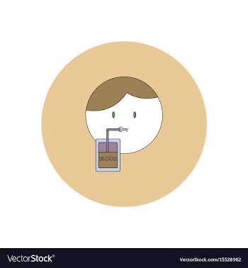 In flat design halloween icon vector image