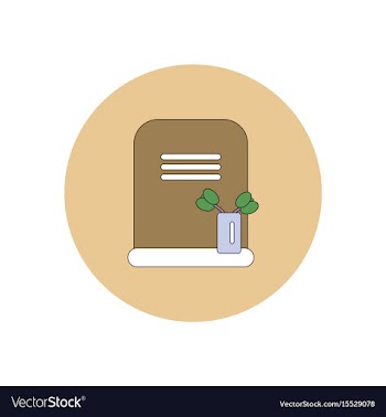 In flat design halloween icon vector image