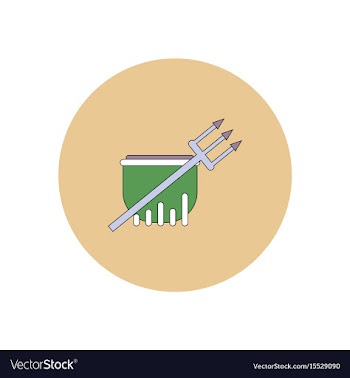 In flat design halloween icon vector image
