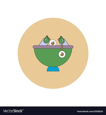 In flat design halloween icon vector image