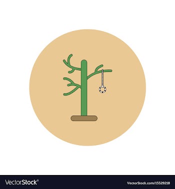 In flat design halloween icon vector image