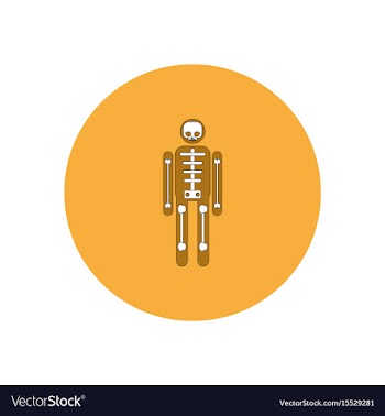 In flat design halloween icon vector image