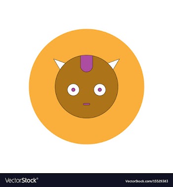 In flat design halloween icon vector image
