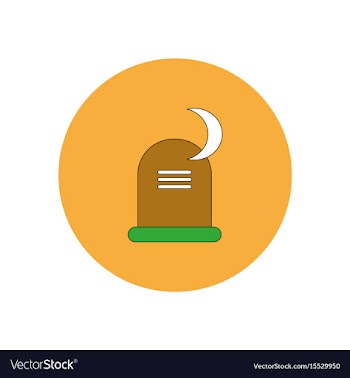 In flat design halloween icon vector image
