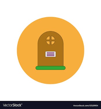 In flat design halloween icon vector image