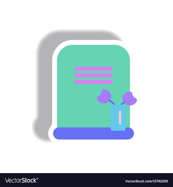 In flat design halloween icon vector image