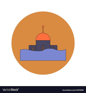 In flat design of a building vector image