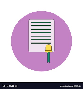In flat design of blank and vector image