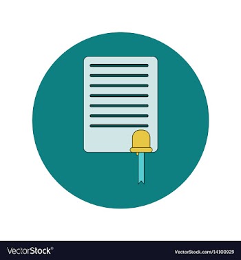 In flat design of blank and vector image