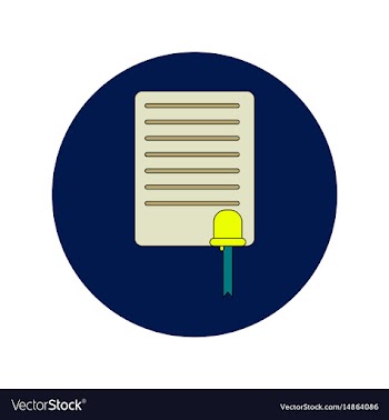In flat design of blank and vector image