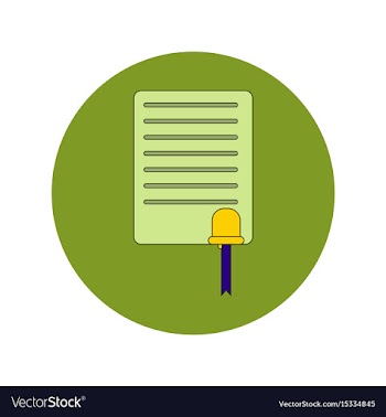 In flat design of blank and vector image