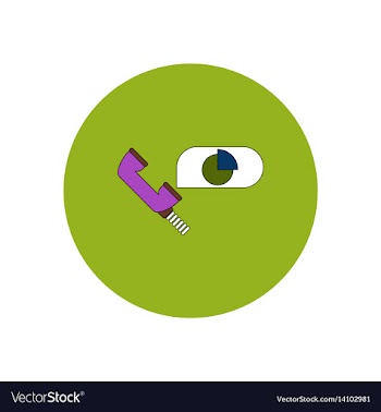 In flat design of business pie vector image
