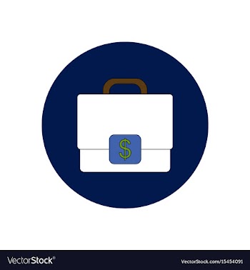 In flat design of case with vector image