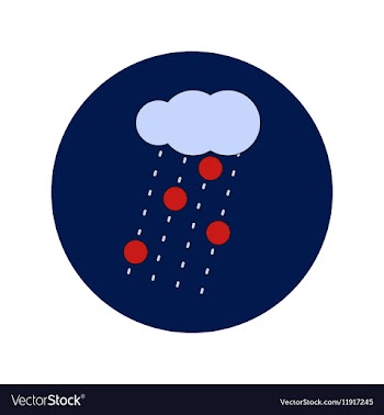 In flat design of Cloud and vector image