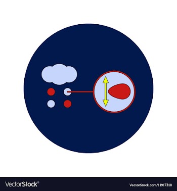 In flat design of cloud and vector image