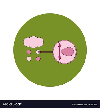 In flat design of cloud and vector image