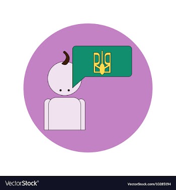 In flat design of Cossack and vector image