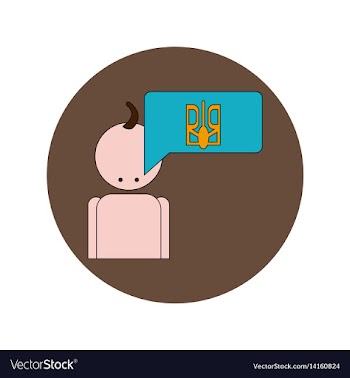 In flat design of cossack and vector image