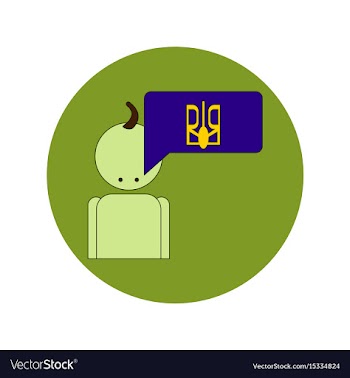 In flat design of cossack and vector image