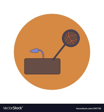 In flat design of drought and vector image