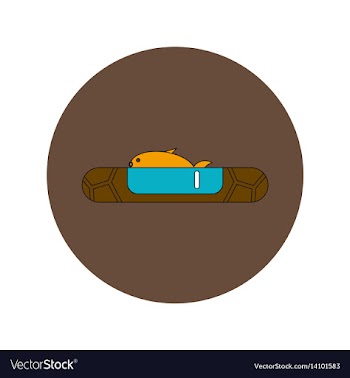 In flat design of drought and vector image