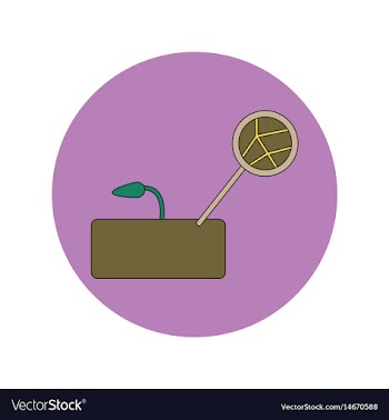 In flat design of drought and vector image