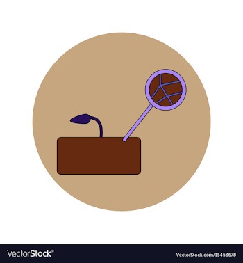 In flat design of drought and vector image