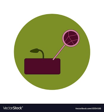 In flat design of drought and vector image
