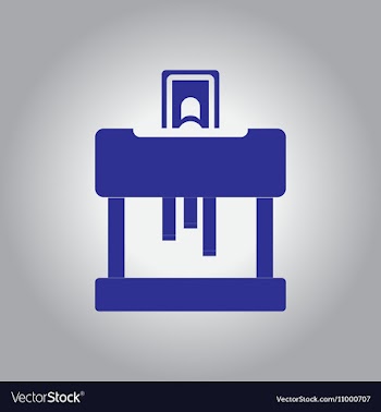 In flat design of financial vector image