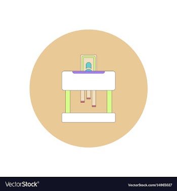 In flat design of financial vector image
