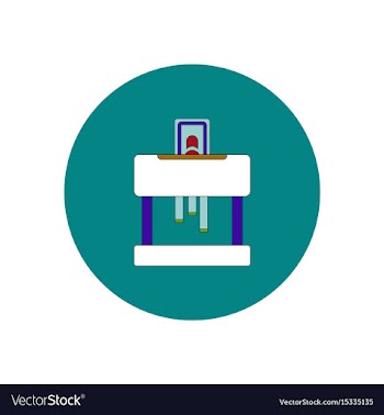 In flat design of financial vector image