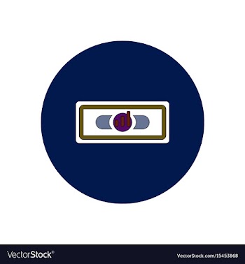 In flat design of financial vector image