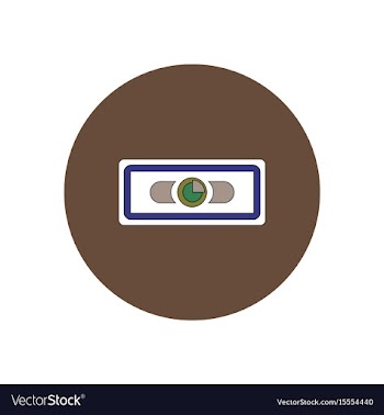 In flat design of financial vector image