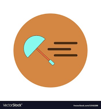 In flat design of flying vector image