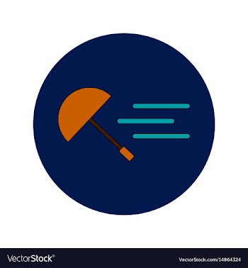 In flat design of flying vector image