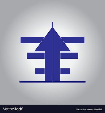 In flat design of growing vector image