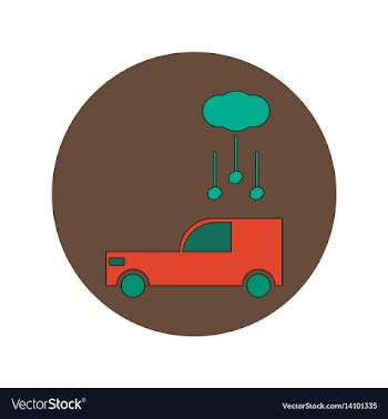 In flat design of hail falling vector image