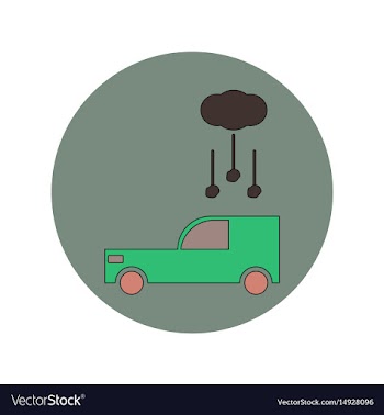 In flat design of hail falling vector image