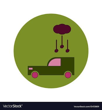 In flat design of hail falling vector image