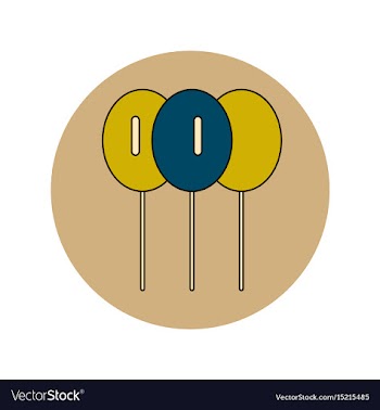 In flat design of national vector image