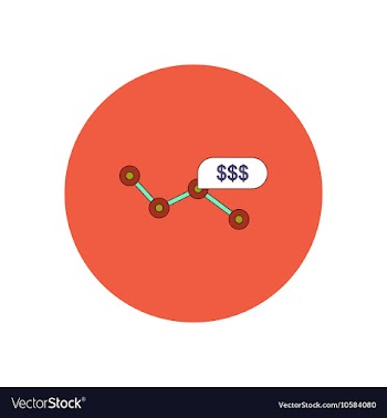 In flat design of progress vector image