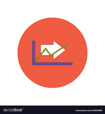 In flat design of progress vector image