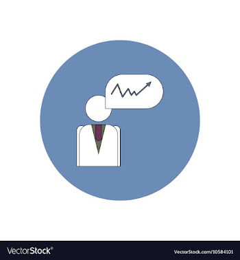 In flat design of progress vector image