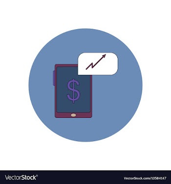In flat design of progress vector image