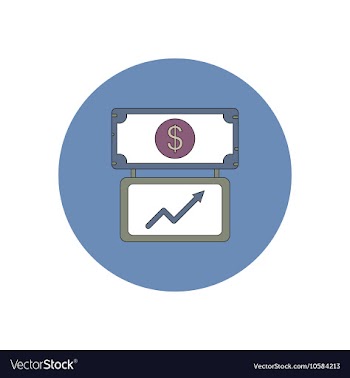 In flat design of progress vector image