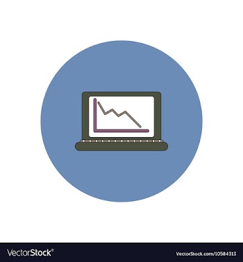 In flat design of progress vector image