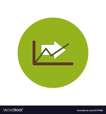 In flat design of progress vector image